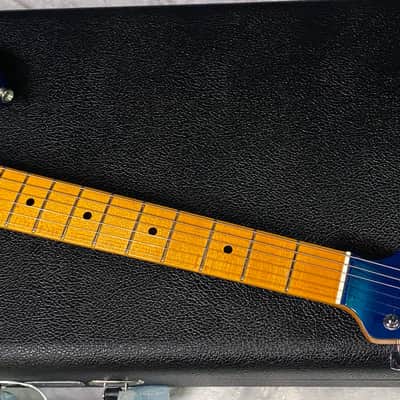 NEW! Fender Custom Shop Special Run '69 Stratocaster NOS Gloss Finish - Handwound P/U's - Aquamarine Metallic - Reverse Matching Headstock - 8.2 lbs - Authorized Dealer - SUPER RARE! G07473 image 5