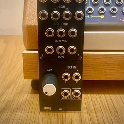 ALM/Busy Circuits ALM029 Jumble Henge 16-Input Stereo Spectral Mixer Eurorack Synth Module - Black and Silver Panels image 1