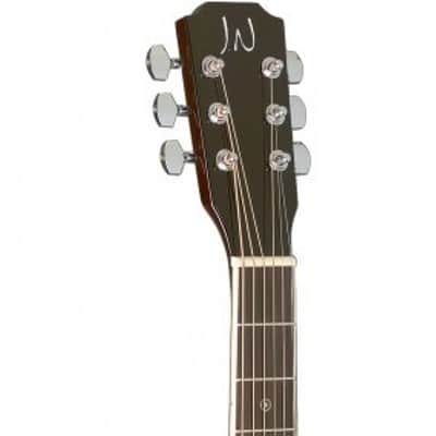JN Guitars BES-ACE TRB Bessie Series Acoustic-Electric Auditorium, Solid Spruce Top, Red Burst image 3