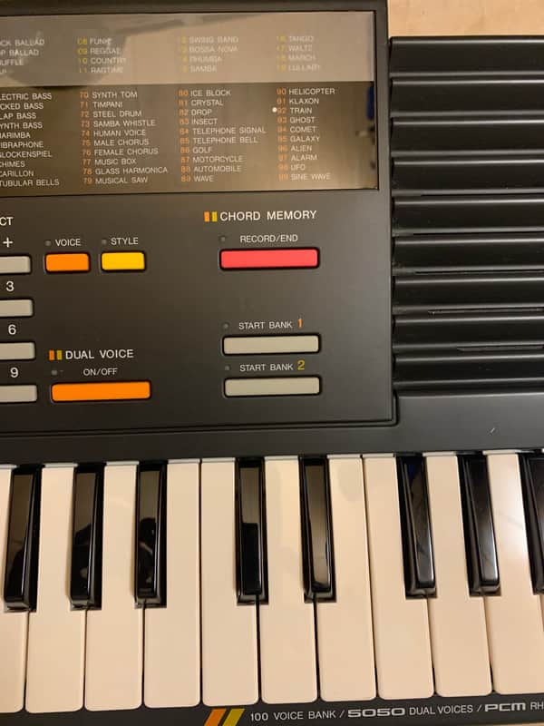 Yamaha PSS-290 Portasound 90s 49key Keyboard FM Synth Excellent C