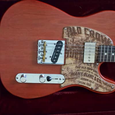 Custom Build Tele-Style SS Guitar - Seymour Duncan Jerry Donahue & Phat Cat P-90 - Crimson Red Finish image 4