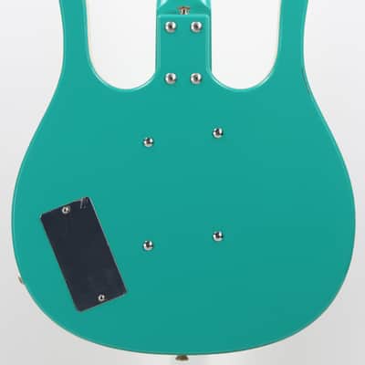 1995 Jerry Jones Neptune Longhorn Baritone Bass VI 6-String Guitar - SEA FOAM GREEN! image 11