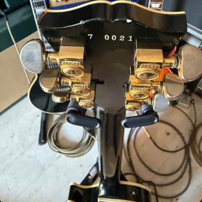 Gibson Custom Shop Historic Collection 3-Pickup '57 Les Paul Custom Black Beauty Reissue with Bigsby 1993 - 2002 - Ebony image 8