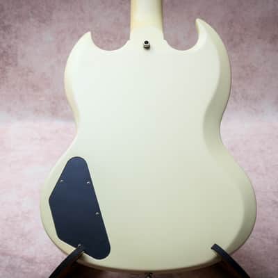 GIBSON USA Custom Shop '61 Les Paul SG Standard Reissue Vibrola VOS "White + Rosewood" (2012) image 13