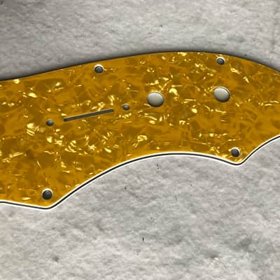 For Fender US Telecaster Thinline/Tele 69 PAF Guitar Pickguard,4 Ply Gold pearl image 3