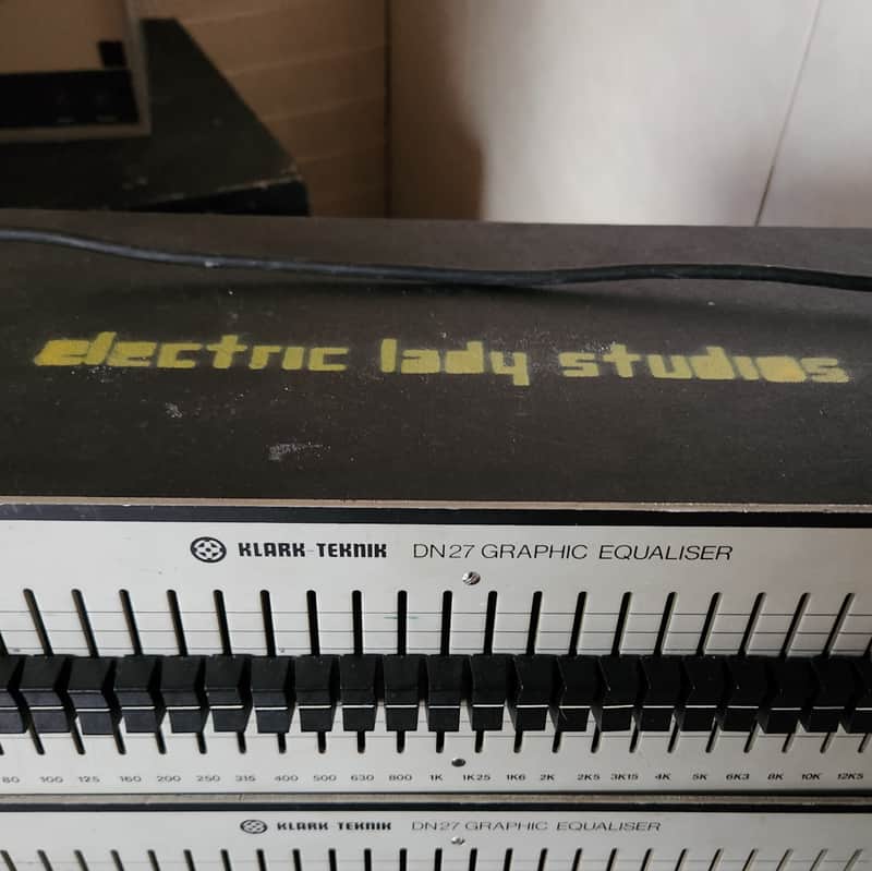 Klark Teknik DN27 Graphic Equalizer Electric Lady Studio 1977 image 1