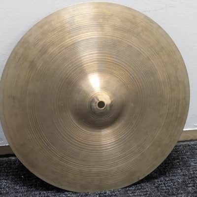 Zildjian 14" A. Zildjian '60s Stamp Hi-Hat Cymbals (Pair) 1960s - Traditional image 7