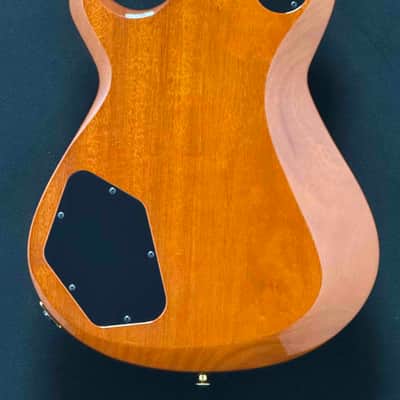 Knaggs Guitars - Kenai - Amber Burst - T2 Top, Body, Head Stock, P90's - Block Inlay - Gold Hardware - OHSC - Call for Best Price !!! image 11