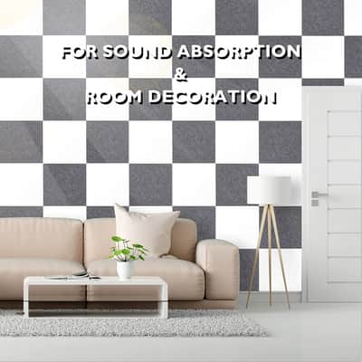 12-Pack Self-Adhesive Acoustic Panels Sound Proof Padding, Studio Acoustic Treatment Foam, Soundproofing Square Acoustical Wall Panel, Sound Absorbing Dampening Panel (12"X12", Dark Grey) image 4