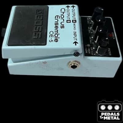 Boss CE-5(a) Chorus Ensemble (Dark Gray Label) 2001 - Present - Blue - X18308 image 5