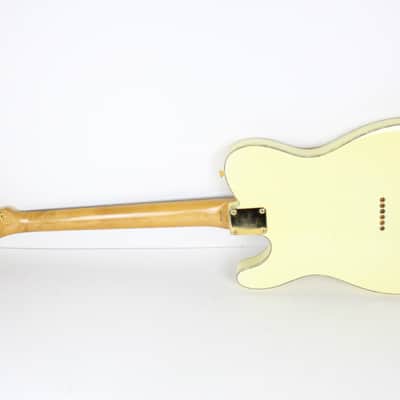 Fender Custom Telecaster 1999 MIJ Vintage White and Gold MINT The Edge U2 image 15