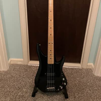 G&L Interceptor Bass 1984 - Black w/OHSC *Rare* image 2