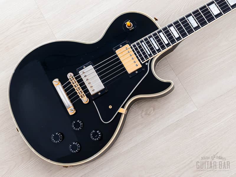 2001 Gibson Les Paul Custom Black Beauty w/ Case, Lightweight image 1