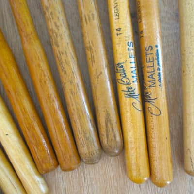 Timpani Mallets Lot (x5 pair + 1 single) Slingerland Ludwig Balter American Drum Liberty One image 5
