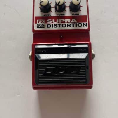 DOD Digitech FX55C Supra Distortion Rare Vintage Guitar Effect Pedal image 1