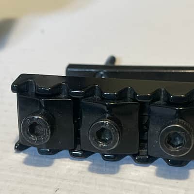 2000's Era Charvel Used FRT-01000 1000 Series Licensed Floyd Rose Black Guitar Tremolo Bridge Set image 5