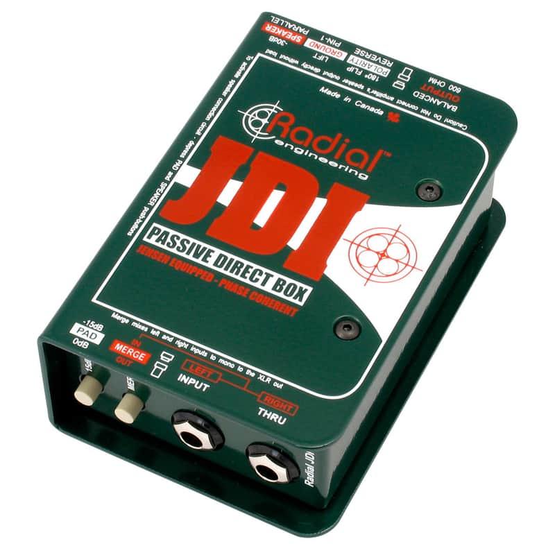 Radial JDI Mk3 - Professional Passive Direct Box with Jensen Transformer image 1