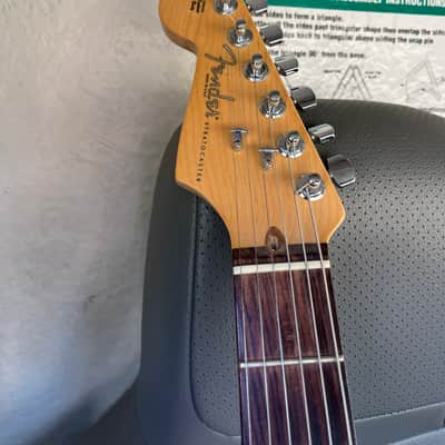 LEFT-HANDED Fender American Series Stratocaster 2003-2004 |chrome red|rosewood|OHSC & case candy image 9