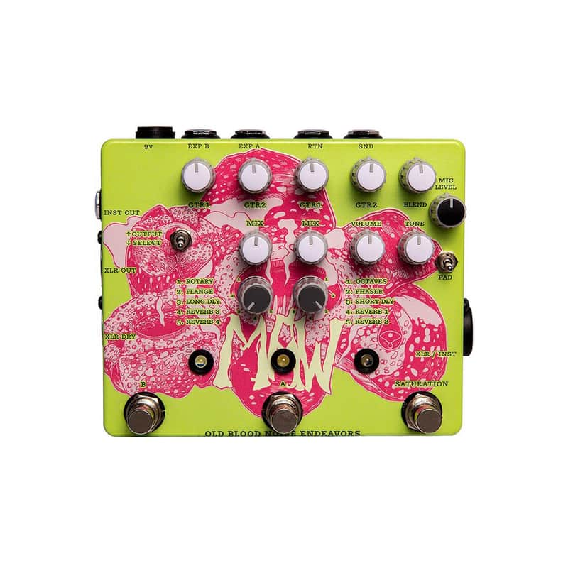 OBNE MAW XLR Vocal Effector Pedal image 1