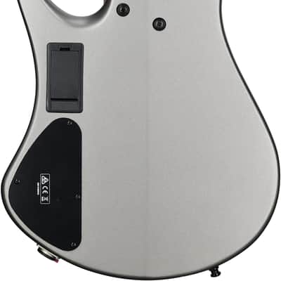 Ibanez EHB1006MS Ergo Electric Bass, 6-String (with Gig Bag), Metallic Gray Matte image 7