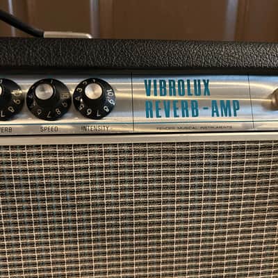 Fender Fender Vibrolux reverb amp 1967 - Sliver gave image 18