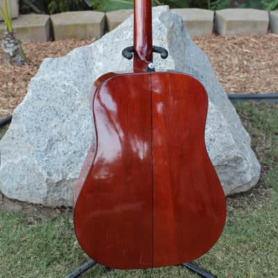 Beautiful Vintage 1980s Sigma SDM-18 by Martin Dreadnought Acoustic Guitar MIK Korea image 6
