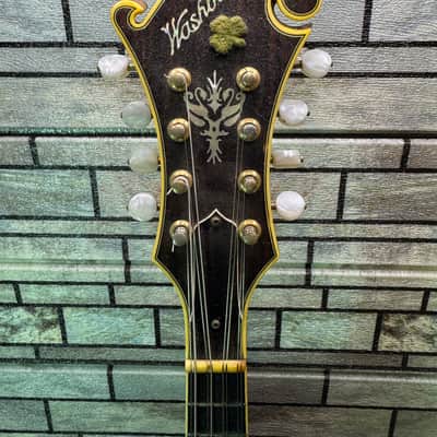 Washburn M-4SB R Sunburst Mandolin - Natural Relic image 2