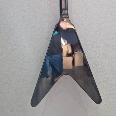 Aria FV Flying V 1980 - Black image 9