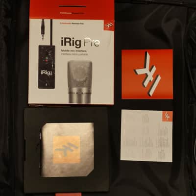 IK Multimedia iRig Pre iOS Mobile Mic Preamp/Interface 2010s - Black image 3