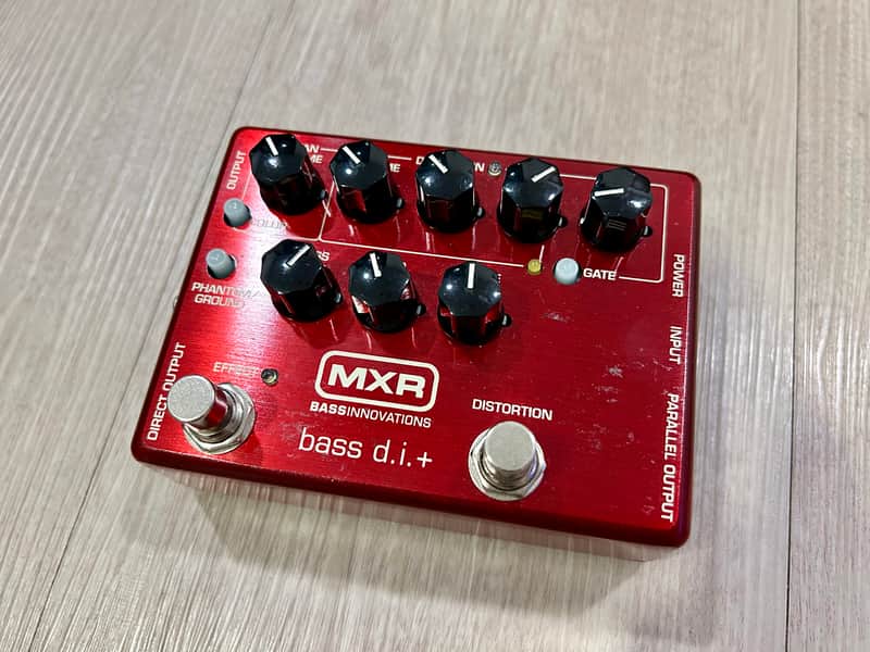 MXR M80 BASS DI+ Vermillion image 1