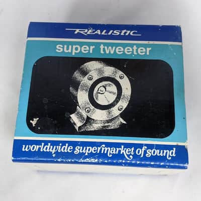 Vintage Radio Shack Realistic 50 Watt Super Tweeter 40-1310A NOS New image 5