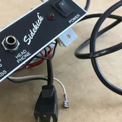 Vintage Fender Musical Instruments Squier PR-357 1990s Black Tolex Made In Korea Project Chassis Amplifier image 11