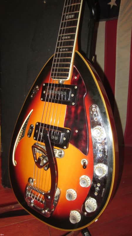 1967 Vox Starstream Teardop Guitar w/ Built in Effects image 1