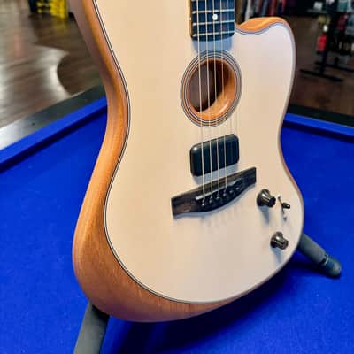 Fender American Acoustasonic Jazzmaster - Natural image 2