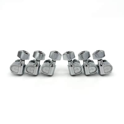 Schaller M6 3x3 Tuners Chrome 1970s 1980s image 1