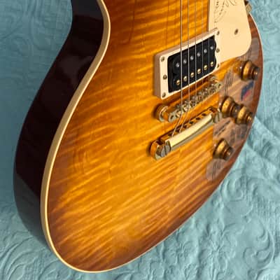 Gibson Jimmy Page Les Paul Signature 1998 - Sunburst Highly figured top image 4