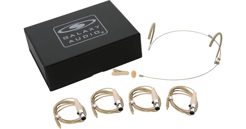 Galaxy Audio HSM8-OBG-4SHU Omnidirectional Earset Microphone image 1
