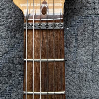 Fender American Deluxe Fat Stratocaster HSS with Rosewood Fretboard 2008 - Montego Black image 6