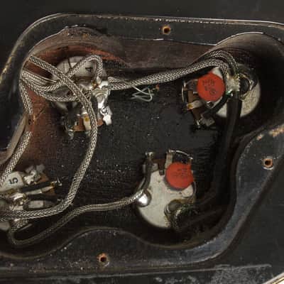 Gibson  Les Paul Custom Solid Body Electric Guitar (1960), ser. #0-6946, original black hard shell case. image 14