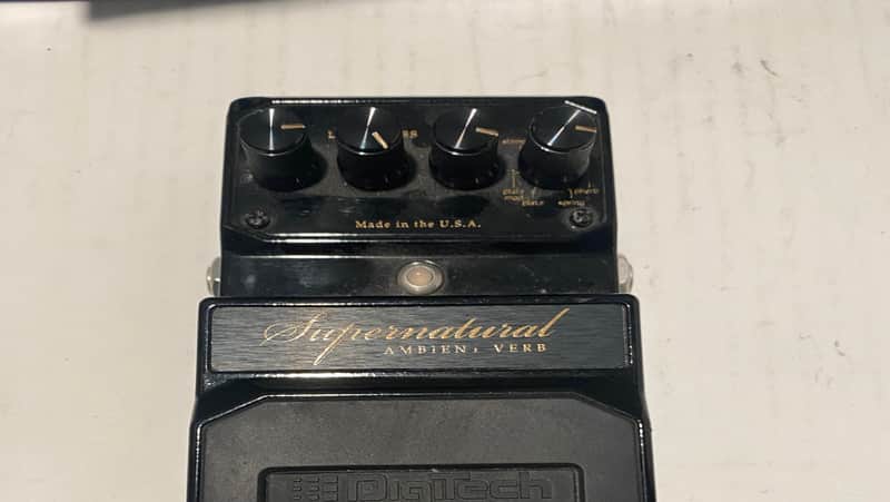 DigiTech Supernatural Stereo Ambient Reverb Pedal | Reverb