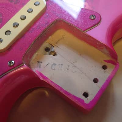 Fender Paisley Stratocaster 72 Made.in Japan 1995 - Pink Paisley image 18