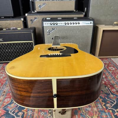 1976 Rider R-300 Dreadnaught Solid Top by Hayashi image 18