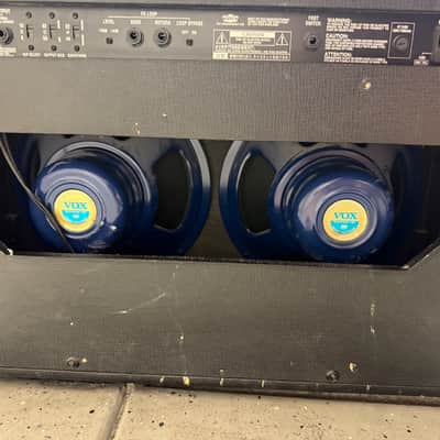 Vox AC30CC2X Custom Classic 2-Channel 30-Watt 2x12" Blue Alnico Guitar Combo 2005 - 2010 - Black image 5
