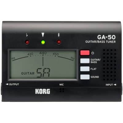 KORG GA-50 Chromatisches Stimmgerät für Gitarre/Bass./DE image 1