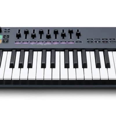 Novation FLkey 2 61 Key MIDI Keyboard Controller for FL Studio+On-Stage X-Stand image 6