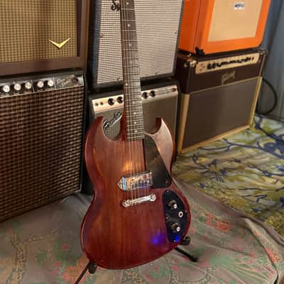 1 of 272 Gibson SG I 1972 - 1974 - Walnut SG 100 RARE TRANSITIONAL MODEL image 17