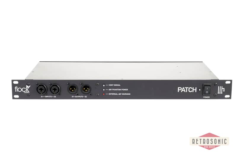 Flock Audio Patch 64 32x32 Digitally Controlled Analog Patchbay image 1