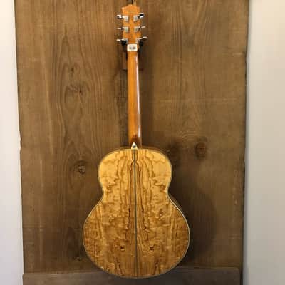 Ibanez EW20ASNT1201 Exotic Wood Series Acoustic Guitar Natural Quilted Ash image 4