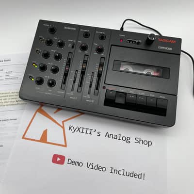 TASCAM Porta 03 mkII Ministudio 4-Track Cassette Recorder | Reverb