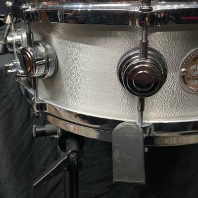 Tris Imboden's, Chicago, DW - Collector's 5x14" 3MM Aluminum Shell Snare Drum SIGNED! 2003 image 5